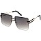 Pack of 12  Double Bar Square Sunglasses