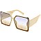 Pack of 12 Wide Temples Square Sunglasses