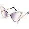 Pack of 12 Assorted Color Fashion Rhinestone Butterfly Sunglasses