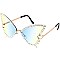 Pack of 12 Assorted Color Fashion Rhinestone Butterfly Sunglasses