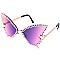 Pack of 12 Assorted Color Fashion Rhinestone Butterfly Sunglasses