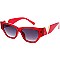 Pack of 12 Stylish Retro Square Sunglasses