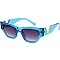 Pack of 12 Stylish Retro Square Sunglasses