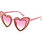 Pack of 12 Assorted Double Rhinestone Hearts Sunglasses