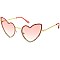 Pack of 12 Fashion Rhinestone Heart Sunglasses