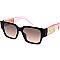 Pack of 12 Trendy Oversized Square Sunglasses