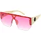 Pack of 12 ICONIC OVERSIZE SHIELD SUNGLASSES SET