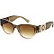 Pack of 12 Emblem Temple Cat Eye Retro Sunglasses