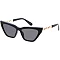 Pack of 12 SKINNY CAT EYE FASHION SUNGLASSES