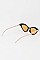 Pack of 12 Assorted Tinted CAT EYE Sunglasses