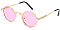 Pack of 12 Mix Tint Round Sunglasses