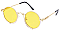 Pack of 12 Mix Tint Round Sunglasses