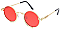 Pack of 12 Mix Tint Round Sunglasses