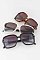 Pack of 12 SQUARE TRENDY SUNGLASSES SET
