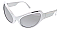 Pack of 12 Alien Oval Sunglasses - Punk Eyewear