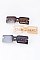 Pack of 12  Modern Link Chain Bar Sunglasses