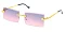 Pack of 12 Twisted Snake Gradient Sunglasses