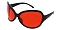 PACK of 12 Oversized Round Punk  Sunglasses