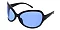 PACK of 12 Oversized Round Punk  Sunglasses
