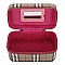 Plaid Check 3-in-1 Cosmetic Case