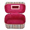 Plaid Check 3-in-1 Cosmetic Case