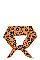 LEOPARD PRINT SCARF BANDANA