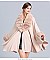 Classic Cashmere Cape With Sleeve With Faux Fur Trim