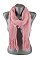 Knitted Scarf With Tassels