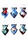PACK OF 12 FASHION ASSORTED COLOR GALAXY THEME
