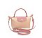 Straw LOGO Flap Crossbody Bag