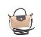 Straw LOGO Flap Crossbody Bag