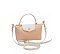 Straw LOGO Flap Crossbody Bag