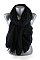 A Dozen (12pcs) Assorted Solid Mixed Scarf With Fringe