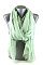 A Dozen (12pcs) Assorted Solid Mixed Scarf With Fringe