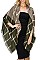 PACK OF 12 PCS ASSORTED COLOR PLAID PATTERN BLANKET SCARVES