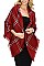 PACK OF 12 PCS ASSORTED COLOR PLAID PATTERN BLANKET SCARVES