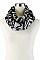 Stylish Geometric Tribal Knit Infinity Scarves