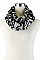 Pack of (12 Pieces) Assorted Color Stylish Geometric Tribal Knit Infinity Scarves FM-SCF732