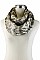 Stylish Geometric Tribal Knit Infinity Scarves
