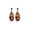 ELEGANT DANGLY TEARDROP RHINESTONE EARRING SLSE9027