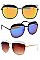 ASSORTED COLOR FASHION AVIATOR SUNGLASSES