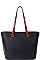 NICOLE LEE 3 PC SET SHOPPER BAG & CROSS BODY