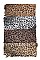 Pack of 12 (pieces) Assorted Leopard Scarves