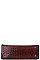 2 IN 1 CROC PATTERN SATCHEL WITH LONG STRAP
