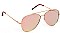 PACK OF 12  PINK REFLECT AVIATOR SUNGLASSES