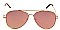PACK OF 12  PINK REFLECT AVIATOR SUNGLASSES
