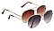 PACK OF 12 OVERSIZED METAL AVIATOR SUNGLASSES