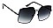 PACK OF 12 GEOMETRIC DOUBLE BRIDGE SUNGLASSES