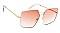 PACK OF 12 GEOMETRIC DOUBLE BRIDGE SUNGLASSES