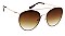 PACK OF 12 	METAL LARGE BROW LINE VINTAGE SUNGLASSE